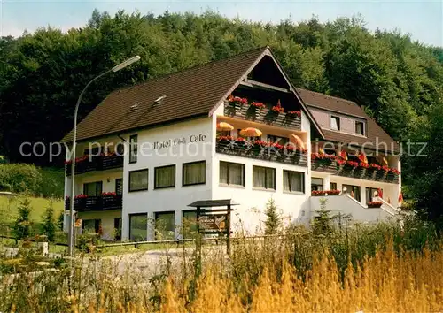AK / Ansichtskarte Obertrubach Hotel Ottilie Cafe Obertrubach