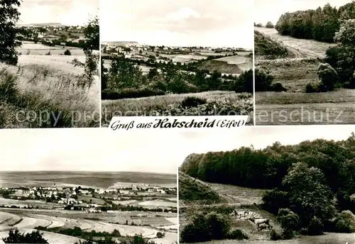 AK / Ansichtskarte Habscheid Panorama Teilansichten Habscheid