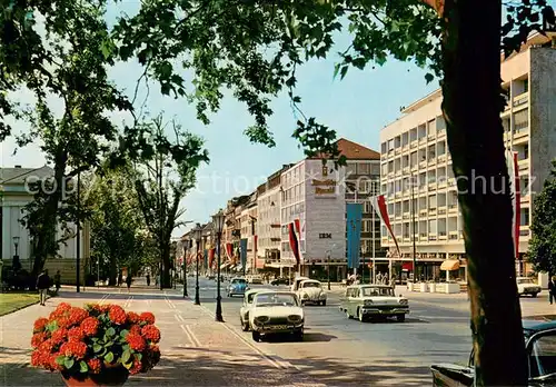 AK / Ansichtskarte Wiesbaden Wilhelmstrasse am Kurviertel Wiesbaden