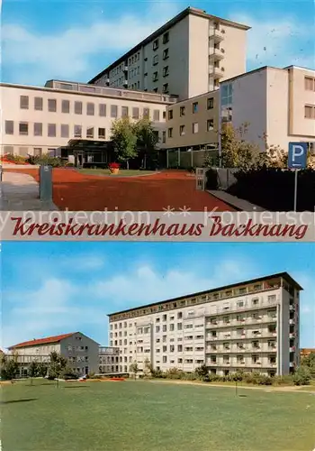 AK / Ansichtskarte Backnang Kreiskrankenhaus Backnang
