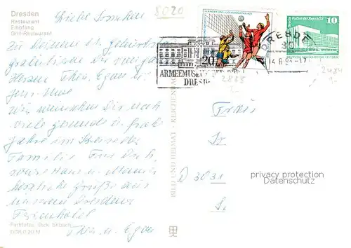 AK / Ansichtskarte Dresden Interhotel Bastei Restaurant Empfang Grillrestaurant Dresden