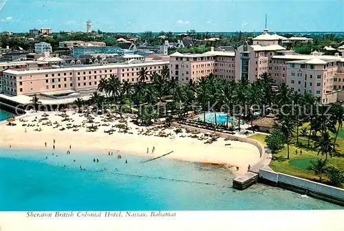 AK / Ansichtskarte Nassau_Bahamas Sheraton British Colonial Hotel Fliegeraufnahme Nassau Bahamas