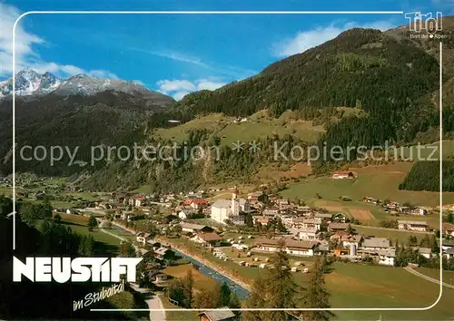 AK / Ansichtskarte Neustift_Stubaital_Tirol Fliegeraufnahme Neustift_Stubaital_Tirol