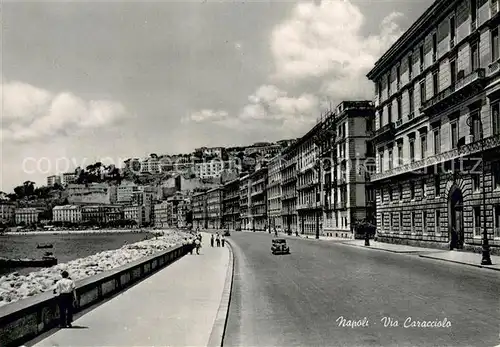 AK / Ansichtskarte Napoli_Neapel_IT Via Caracciola 