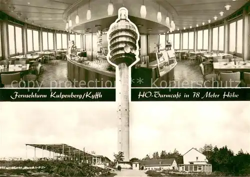 AK / Ansichtskarte Kulpenberg Fernsehturm Kulpenberg HO Turmcafe Kulpenberg