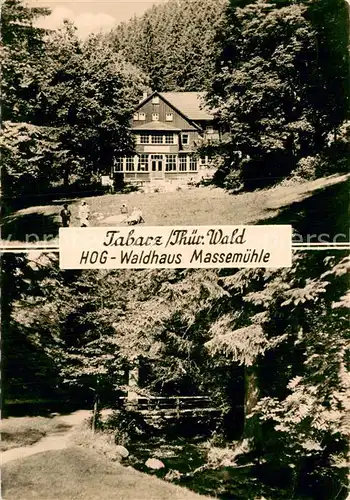 AK / Ansichtskarte Tabarz HOG Waldhaus Massemuehle Tabarz