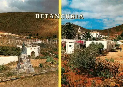 AK / Ansichtskarte Betancuria_Fuerteventura_ES Teilansichten 