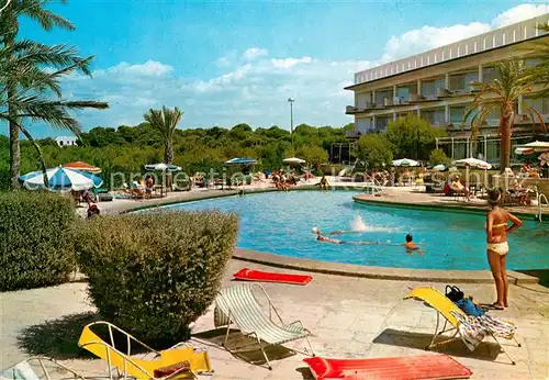 AK / Ansichtskarte Palma_de_Mallorca Hotel Cristina Pool Palma_de_Mallorca