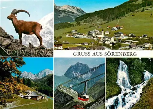 AK / Ansichtskarte Soerenberg_LU Panoramastrasse Luftseilbahn Brienzer Rothorn Quelle der Emme Soerenberg LU