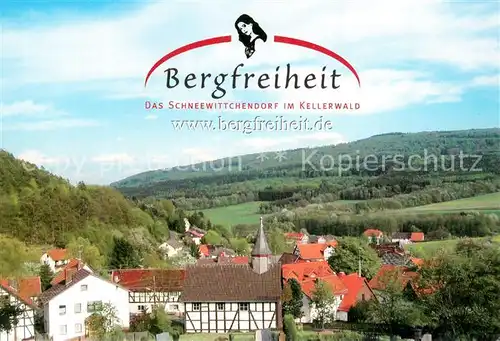 AK / Ansichtskarte Bad_Wildungen Panorama Heimat und Verkehrsverein Bergfreiheit Bad_Wildungen