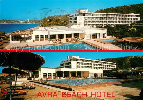 AK / Ansichtskarte Rodi__Rhodes_Rhodos_Greece Avra Beach Hotel Schwimmbad 
