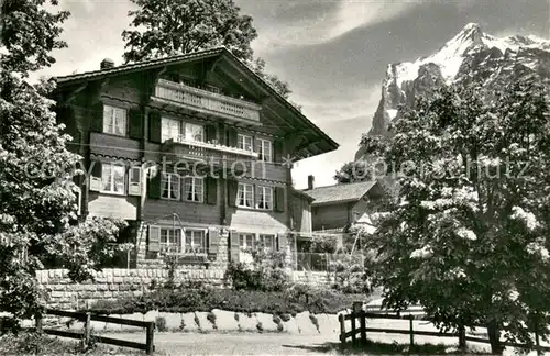 AK / Ansichtskarte Grindelwald Chalet Hagrein Aussenansicht Grindelwald