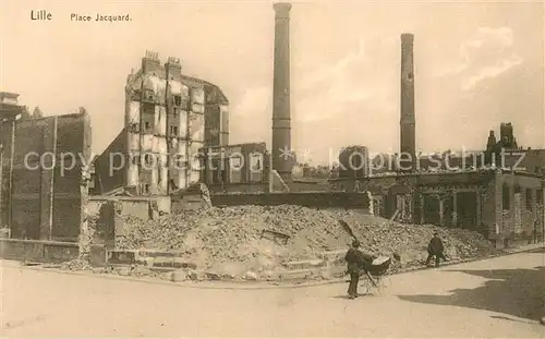 AK / Ansichtskarte Lille_59 Place Jacuard 