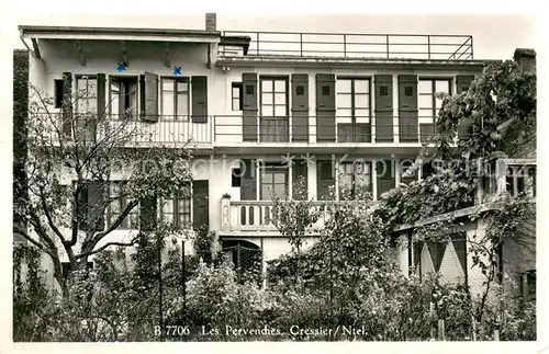 AK / Ansichtskarte Cressier_NE Pensionnat de jeunes Filles Les Pervenches Cressier NE