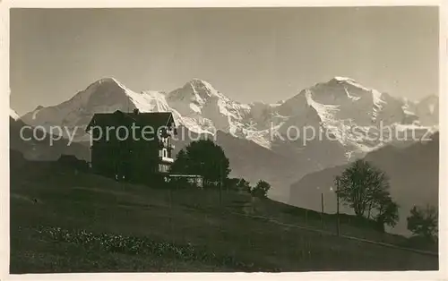 AK / Ansichtskarte Beatenberg_BE Berg Panorama 