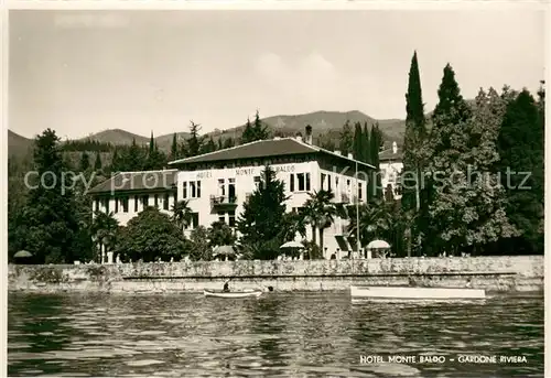 AK / Ansichtskarte Gardone_Riviera_di_Garda_IT Hotel Monte Baldo 