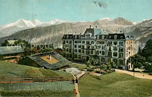 AK / Ansichtskarte Beatenberg_BE Hotel Kurhaus Aussenansicht 