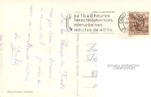 AK / Ansichtskarte La_Chaux de Fonds_NE Vue generale 