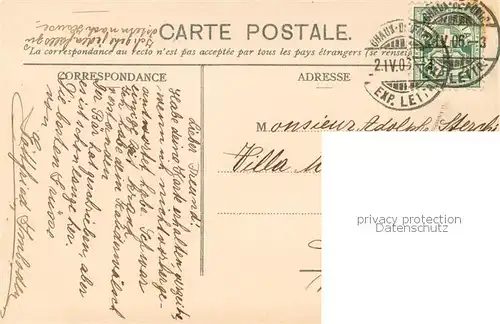 AK / Ansichtskarte La_Chaux de Fonds_NE Rue Leopold Robert Strassenbahn 