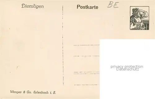 AK / Ansichtskarte Diemtigen_BE Gesamtansicht 