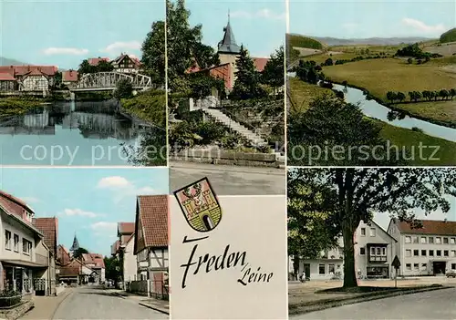AK / Ansichtskarte Freden_Leine Ortspartien Freden_Leine