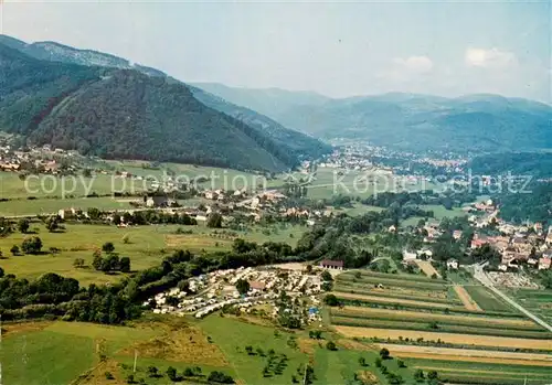 AK / Ansichtskarte Gunsbach Camping Beau Rivage Fliegeraufnahme Gunsbach