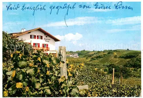 AK / Ansichtskarte Kaltern_Weinstrasse_Suedtirol_IT Gaestehaus Gerda 