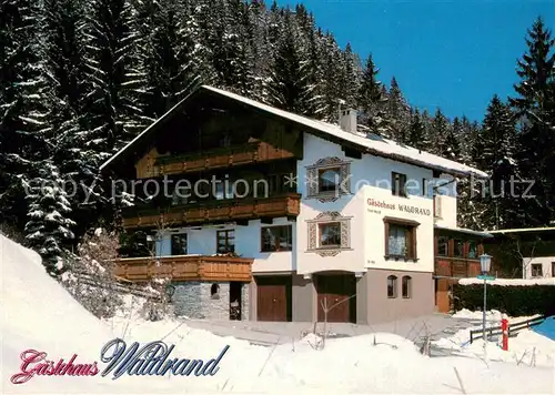 AK / Ansichtskarte Wiesing_Tirol Gaestehaus Waldrand Wiesing Tirol