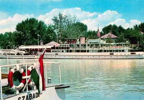 AK / Ansichtskarte Siofok Hafen Siofok