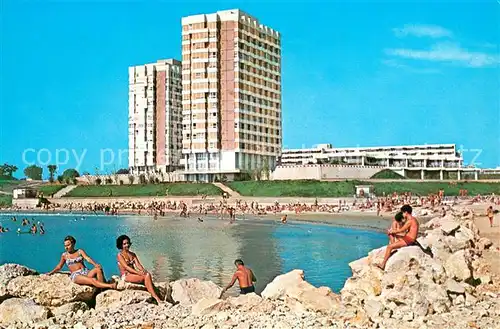 AK / Ansichtskarte Mangalia_Nord_Saturn Strandpartie Hotels 