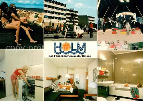 AK / Ansichtskarte Schoenberg_Holstein Ferienzentrum Holm Strand Hotels Zirkus Appartements Bad Schoenberg_Holstein