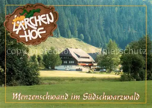 AK / Ansichtskarte Menzenschwand Hotel Restaurant Laerchenhof Menzenschwand