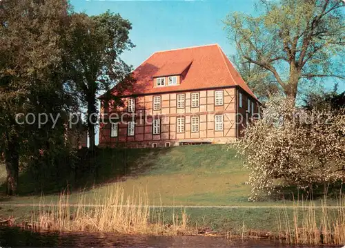 AK / Ansichtskarte Ratzeburg Paul Weber Haus auf der Dominsel Ratzeburg