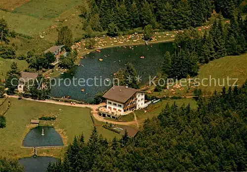 AK / Ansichtskarte Kiens_Suedtirol Pension Weiher Gasteiger Fliegeraufnahme Kiens Suedtirol