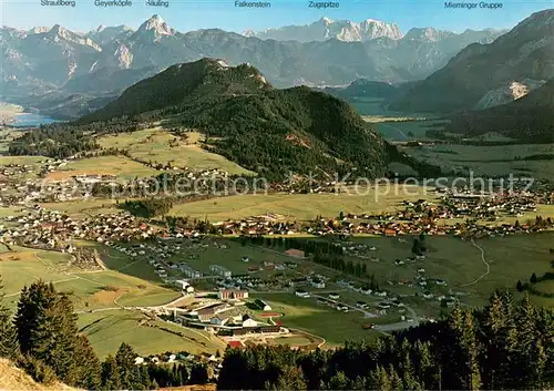 AK / Ansichtskarte Pfronten Fliegeraufnahme Pfronten