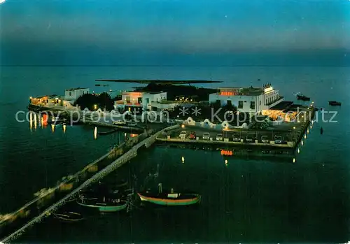 AK / Ansichtskarte Porto_Cesareo Lo Scoglio Hotel Ristorante Dancing Fliegeraufnahme Porto Cesareo