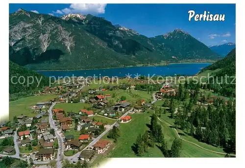 AK / Ansichtskarte Pertisau_Achensee Fliegeraufnahme Pertisau Achensee