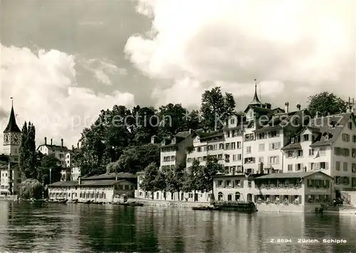AK / Ansichtskarte Zuerich_ZH Schipfe Zuerich_ZH