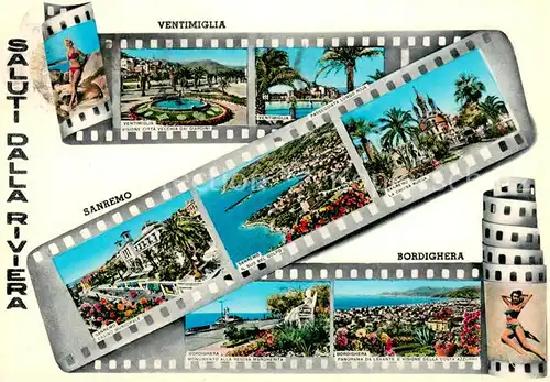 AK / Ansichtskarte Riviera_dei_Fiori Ventimiglia Sanremo Bordighera Riviera_dei_Fiori