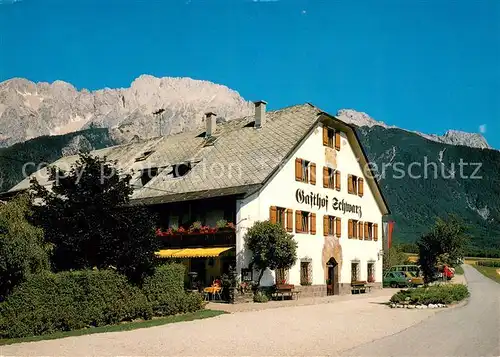 AK / Ansichtskarte Obermieming Gasthof Schwarz Obermieming