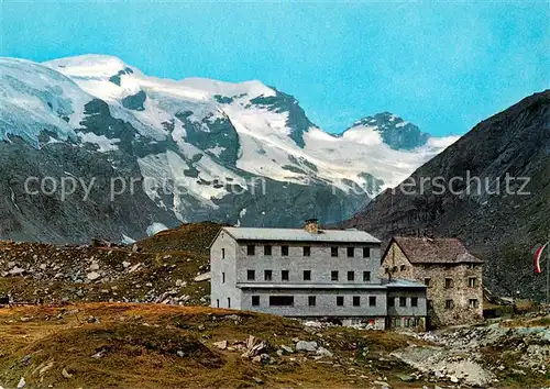 AK / Ansichtskarte Praegraten_Grossvenediger Neue Essener und Rostockerhuette im Maurertal Praegraten Grossvenediger