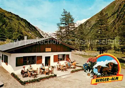AK / Ansichtskarte Kals_Grossglockner Jausenstation Berger Alm Kals Grossglockner