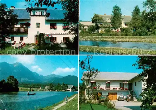 AK / Ansichtskarte Gruenau_Almtal Gasthof Pension Wieselmuehle Teilansichten Gruenau Almtal