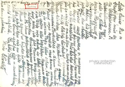 AK / Ansichtskarte Buching Fliegeraufnahme Hochplatte u. Geiselstein Buching