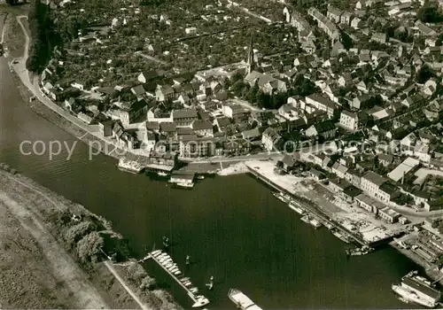 AK / Ansichtskarte Wittenberge_Prignitz Fliegeraufnahme Wittenberge Prignitz