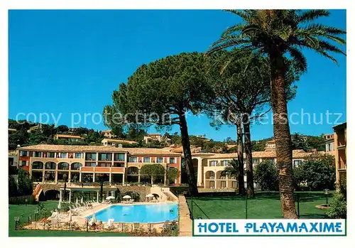 AK / Ansichtskarte Sainte Maxime sur Mer_83 Hotel Playamaxime Piscine 