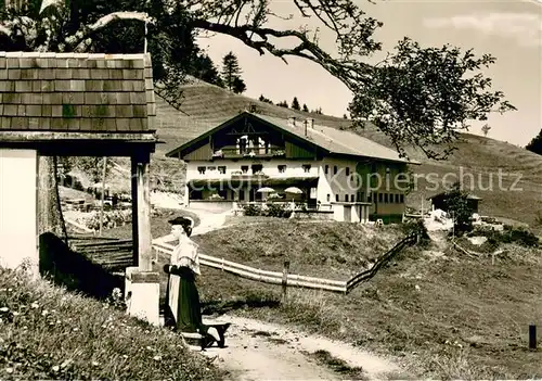 AK / Ansichtskarte Brannenburg Berggasthof Schweinsteig Aussenansicht Brannenburg