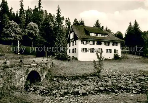 AK / Ansichtskarte Lenzkirch Haus Waldfrieden Aussenansicht Lenzkirch