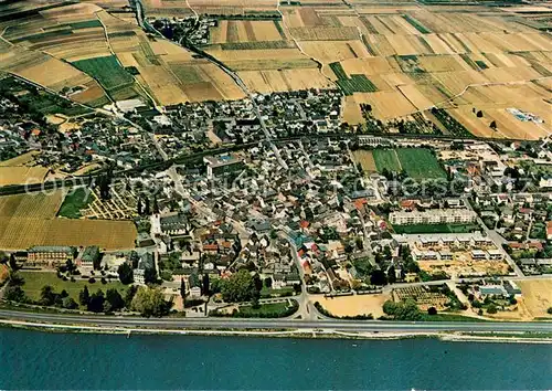 AK / Ansichtskarte Erbach_Rheingau Fliegeraufnahme Erbach Rheingau