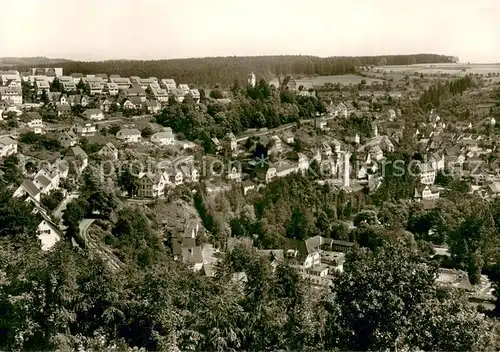 AK / Ansichtskarte Altensteig_Schwarzwald Fliegeraufnahme Altensteig_Schwarzwald